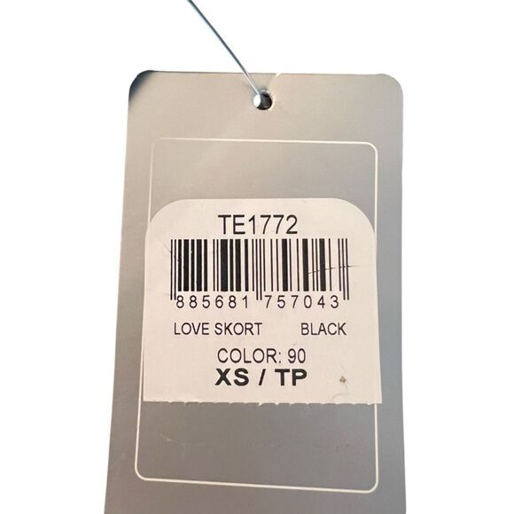 NWT! Asics mini black love skirt. Size xs - Picture 4 of 8